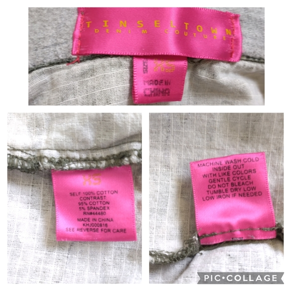 Tinseltown Denim Couture Camo Crop Jacket, XS - Picture 11 of 11